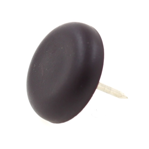 30mm Brown Plastic Nail In Pads For Furniture, Tables & Chair Legs